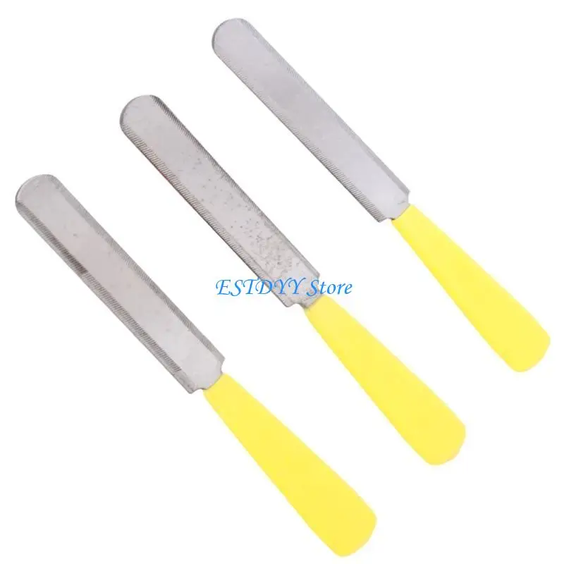 G6DE جيتار الجوز الملفات مزدوجة حافة الجوز الشق الملفات مجموعة الحنق تتويج الملفات Luthier أدوات لموسيقى الجاز باس مجموعة جيتار #5