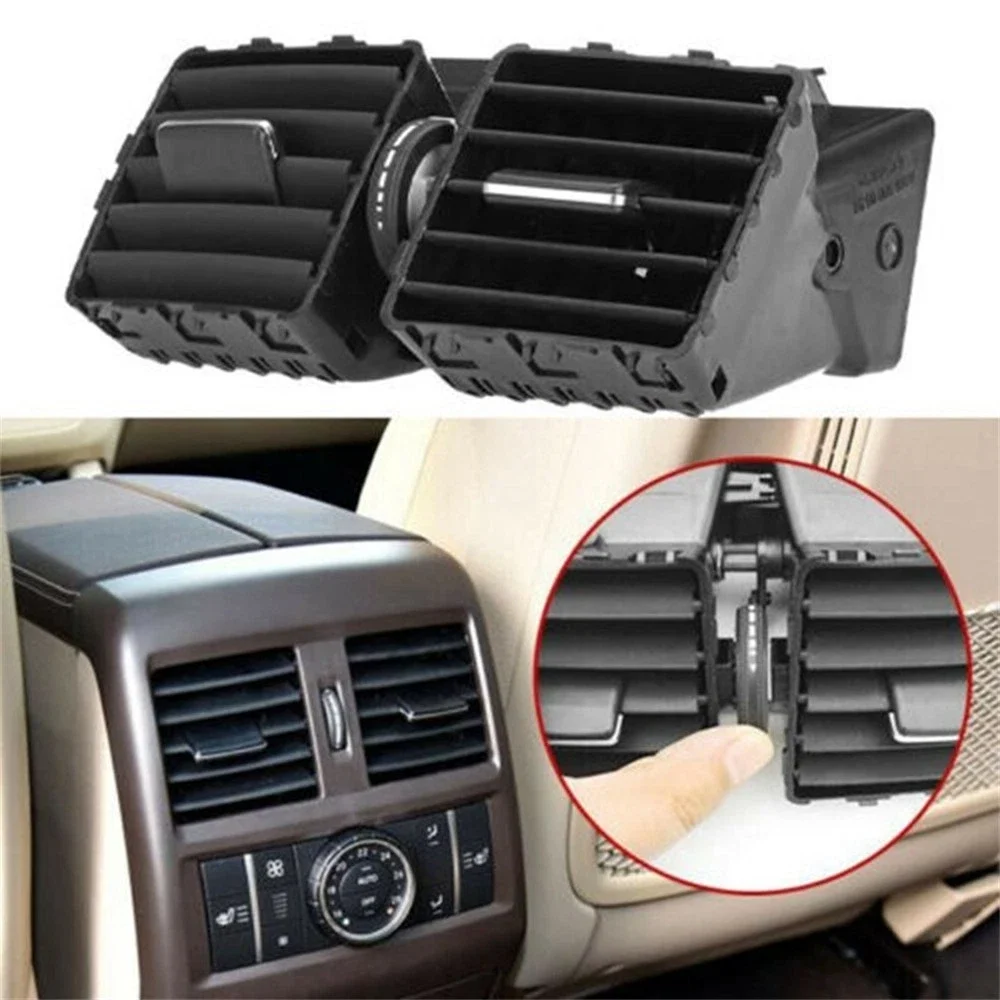 For Mercedes-Benz W166 W292 ML GL GLE 2012-2019 Car Rear Center Console A/C Air Outlet Vent Flow Duct Assy Grille 16683005542A17