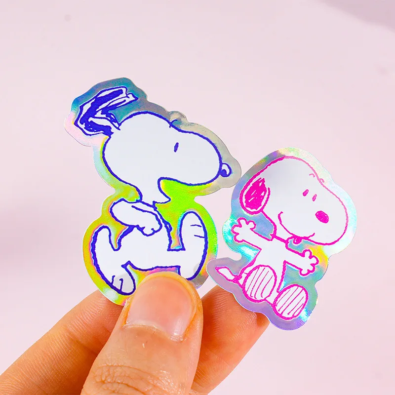 Genuinely Authorized Joytop 4pcs Cute Snoopy Laser DIY Stickers