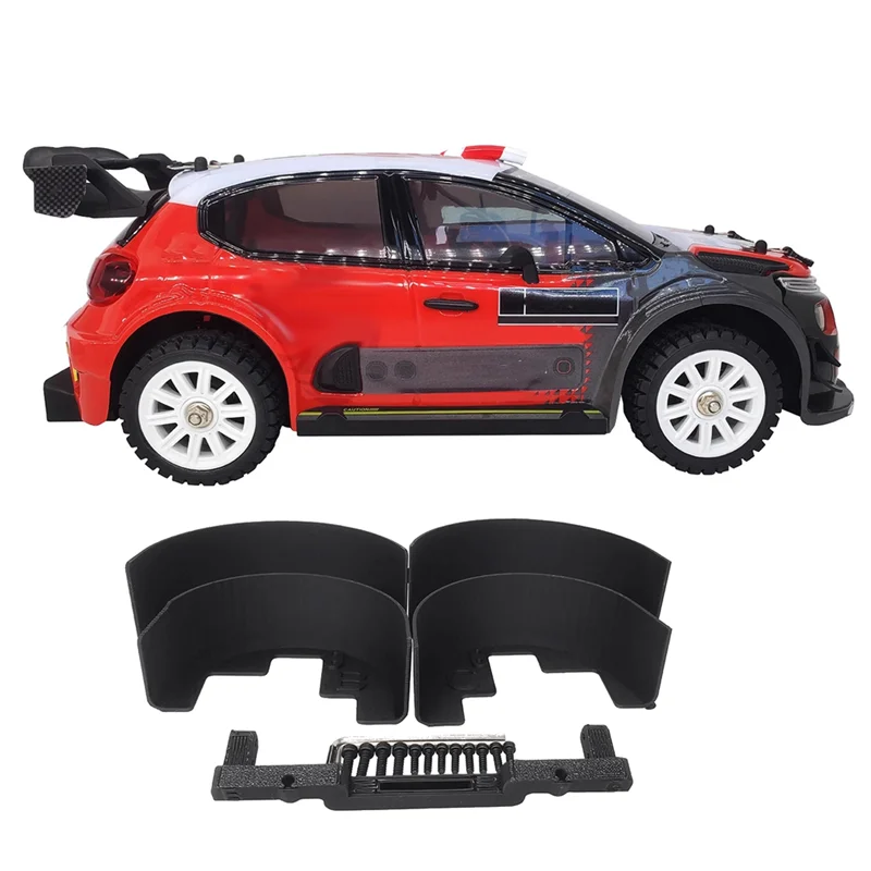 BEDW-Off-Road Parti di automobili RC ad alta velocità - Simulazione Parafanghi anteriori e posteriori per HYPER GO 1/14 MJX 14303 Veicolo telecomandato