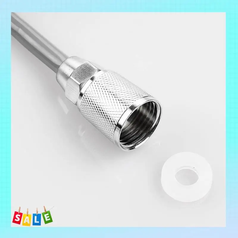 

A56X Sink Faucet Hose Flexible Telescopic Shower Hose For Water Plumbing Toilet Bidet Sprayer 59 Inch