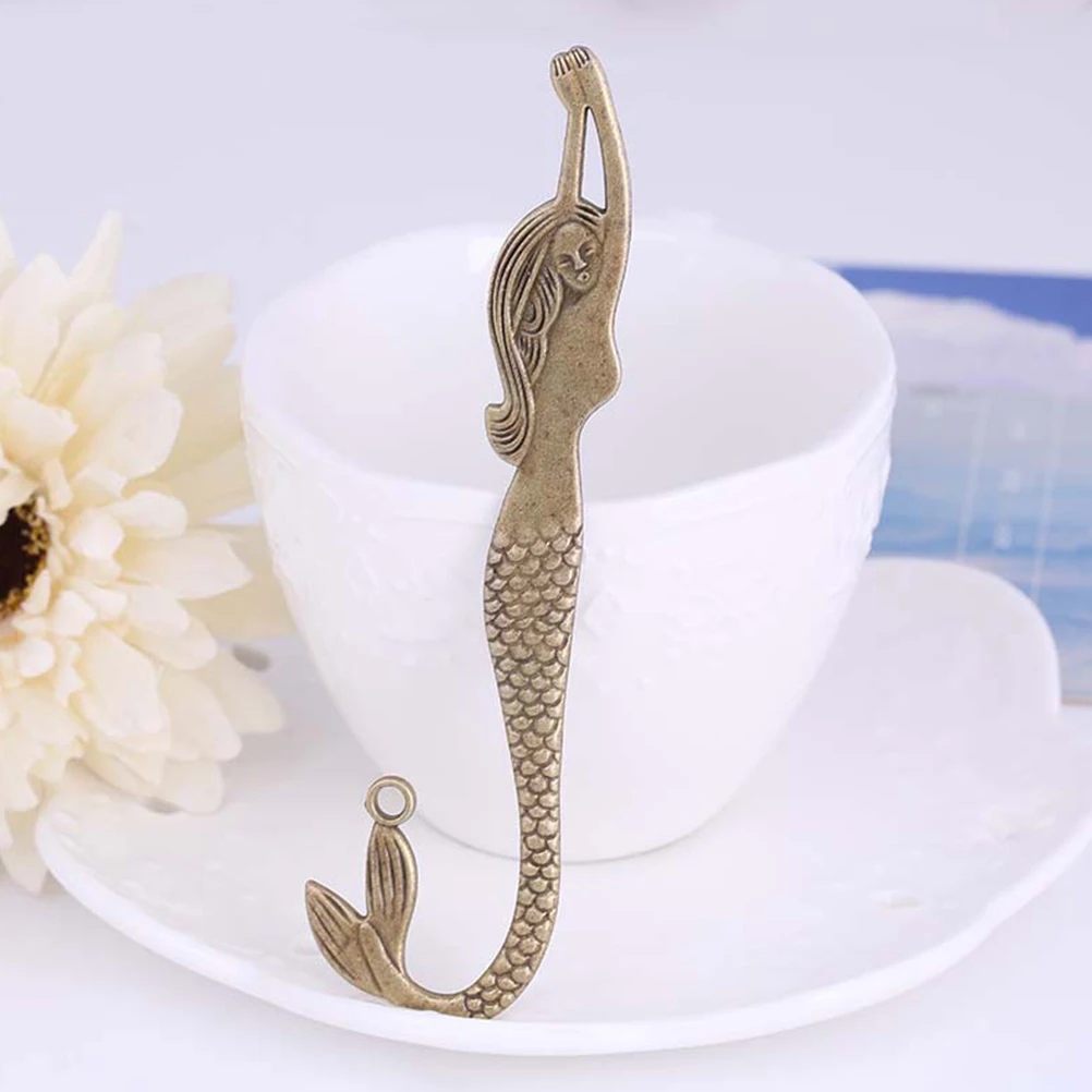 

10pcs Alloy Bookmark Pendant Jewelry Making Pendants Fashion Charm Chic Charms DIY Supplies Durable Material Perfect Gifts
