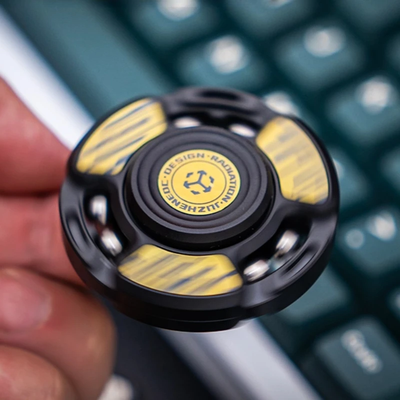 سبينر فيدجيت أبين أرمور الدوار، كرة دوارة GoBiggeR بمحمل كروي، لعبة معدنية لتخفيف التوتر