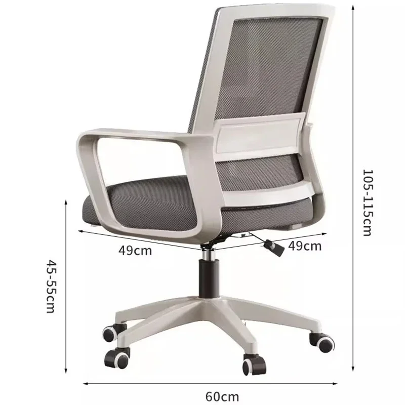 

Office Chairs Portable Chair Rotating Chaise Longue Armchairs Height Adjustable Comfy Mesh Desk Kitchen Comfortable Makeup Stool