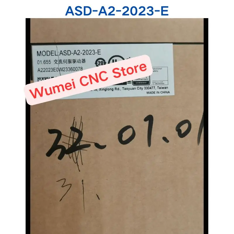 

Brand new Original servo drive ASD-A2-2023-E There are fonts written on the packaging