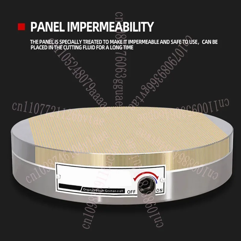 

125mm Circular Permanent Magnet Suction Cup Surface Grinder Permanent Brass Magnetic Chuck Grinding Disk Grinding Machines