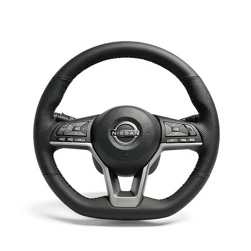 

Leather Interior Car Steering Wheel Cover for Nissan Sylphy‌ Qashqai X-trail 2020-2025 Kicks Juke 16-24 Teana Micra LEAF 2019