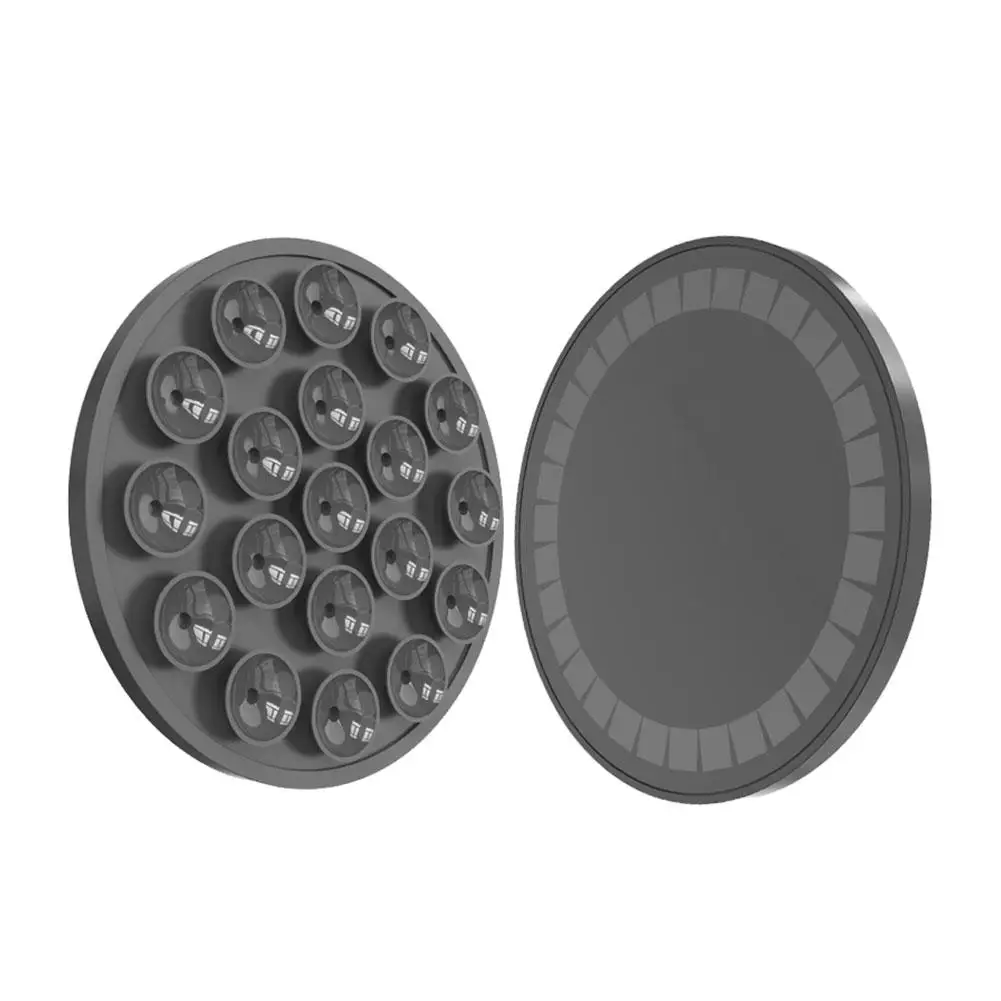 Supporto per telefono con ventosa magnetica Supporto per telefono cellulare da parete con magnete in silicone Supporto per specchio a mani libere per Ipho F0c6