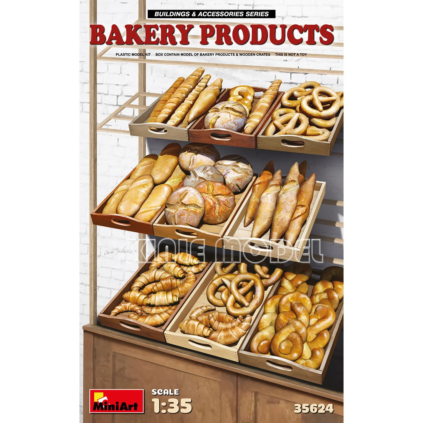 

MiniArt Plastic Assembly Model Kit 35624 Baked Goods 1/35