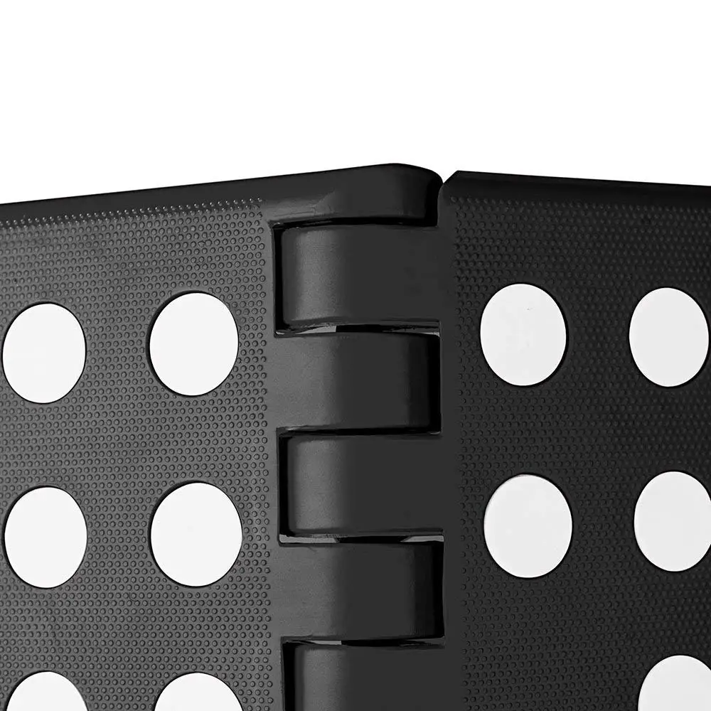 Portable Living Plastic Dots Folding Step Stool Anti slip Foldable Adults Chair(#4)