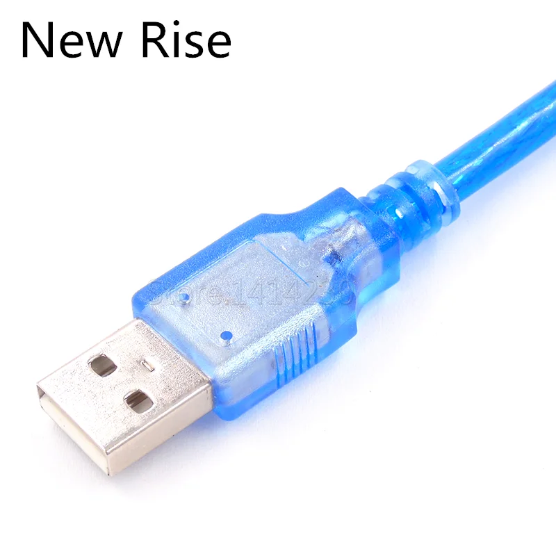 1PC 20cm USB 2.0 męski na Mini USB 5-pinowy męski kabel do transmisji danych PC Przewody o dużej prędkości