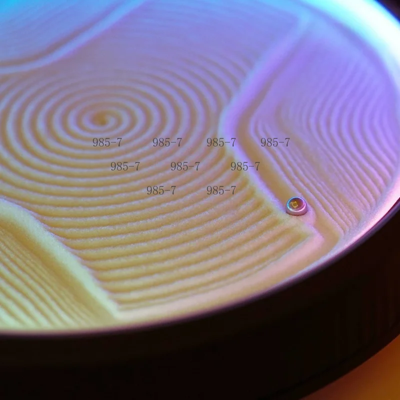 Stress-Relieving Desktop Decoration Mini Sand Painting Robot for Relaxation