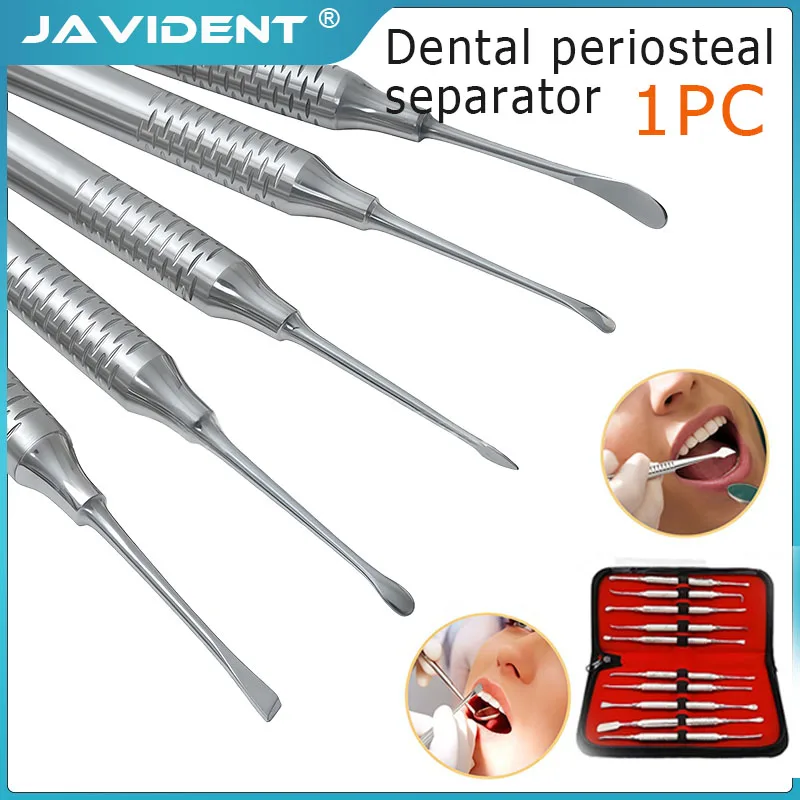 10pcs Dental Double Ends Dental Implant Periosteal Elevator for Retracting Separator   Dental Surgical Autoclave Supplies