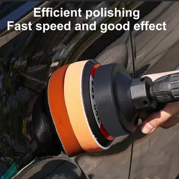 Cordless Car Polisher Eccentric Polishing Machine Variable Speed ​​Quiet Rotary Car Care Buffer Machine Kit for Scratch Removal