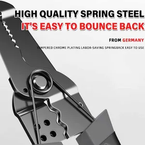 Multifunctional cable stripper cutter cable, automatic cripper pliers, professional electrician tool, wire stripper, cryper 10 Main Sales pliers - №4