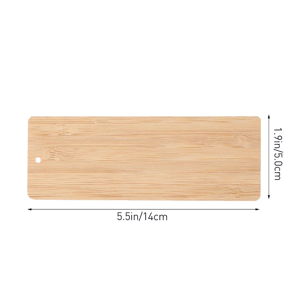 20 قطعة المواد المرجعية الخيزران الإبداعية فارغة DIY بها بنفسك الحرفية العلامات للحلي الإشارات المرجعية لتقوم بها بنفسك المرجعية لم تنته معلقة العلامة