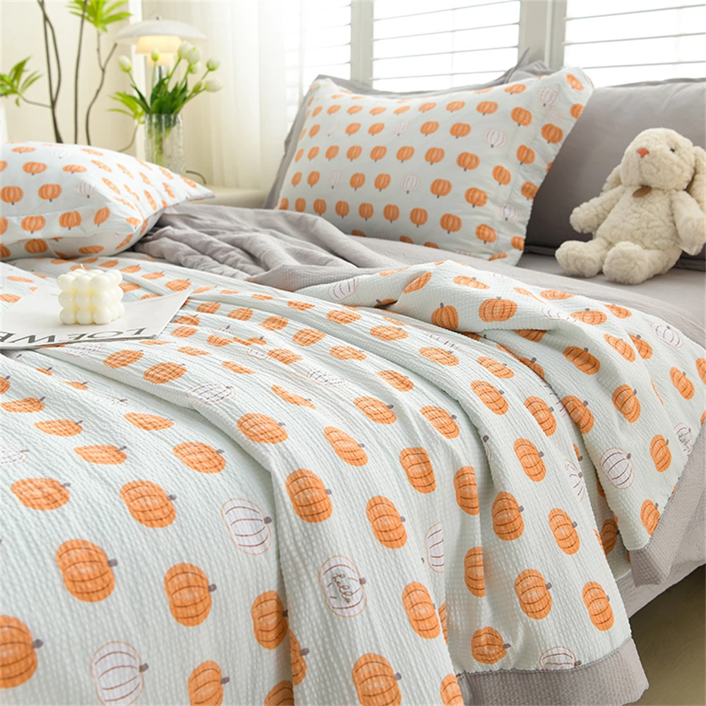 Summer Thin Quilt Comforter Soft Air Conditioning Four-Season Quilted Comforter Bedspread for Beds Single Bed Duvets Bed Quilt