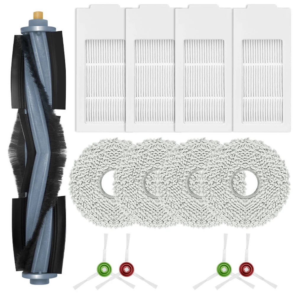 

13pcs Accessory Set For Yeedi Floor 3-Station Robotic Vacuum Cleaner (including Roller Brush, Filter, And Mop)