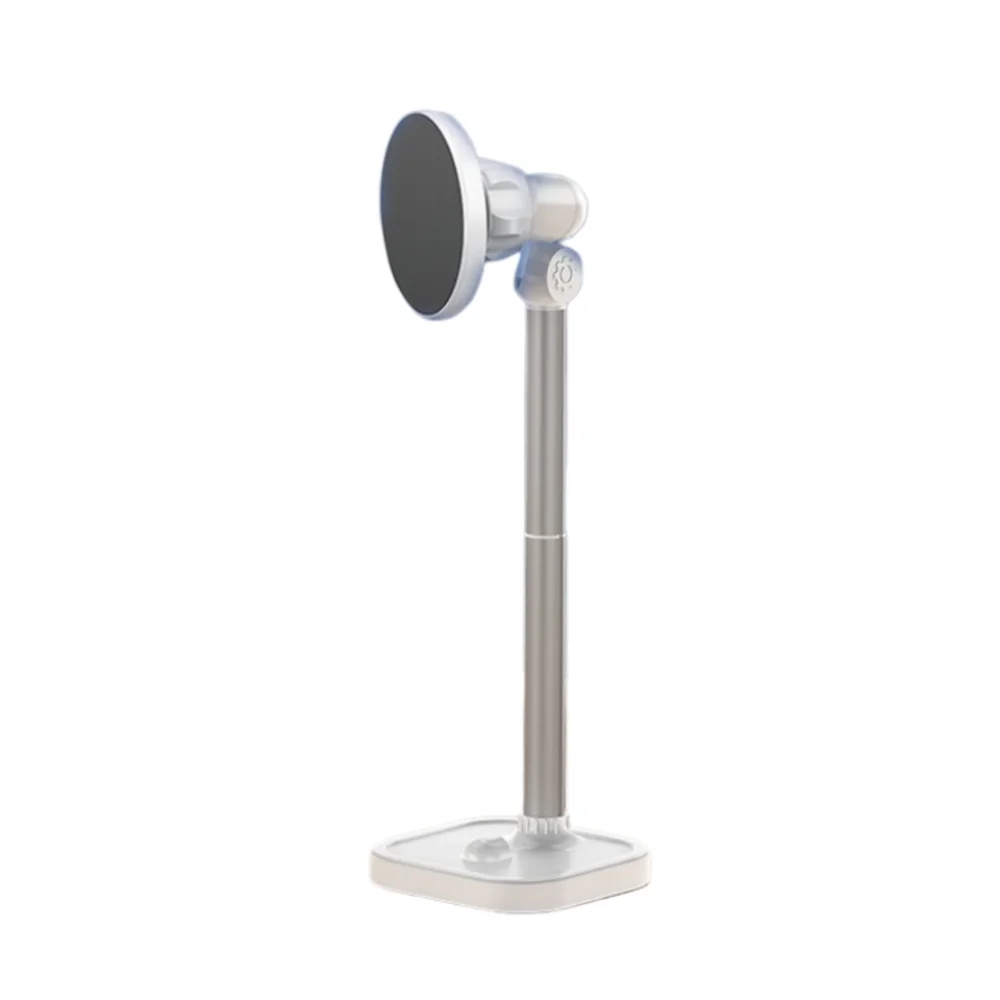 

New Magnetic Cell Phone Stand Multi-Uses Adjustable Height Phone Holder 540 Degree Rotatable Desktop Stand for TV Viewing