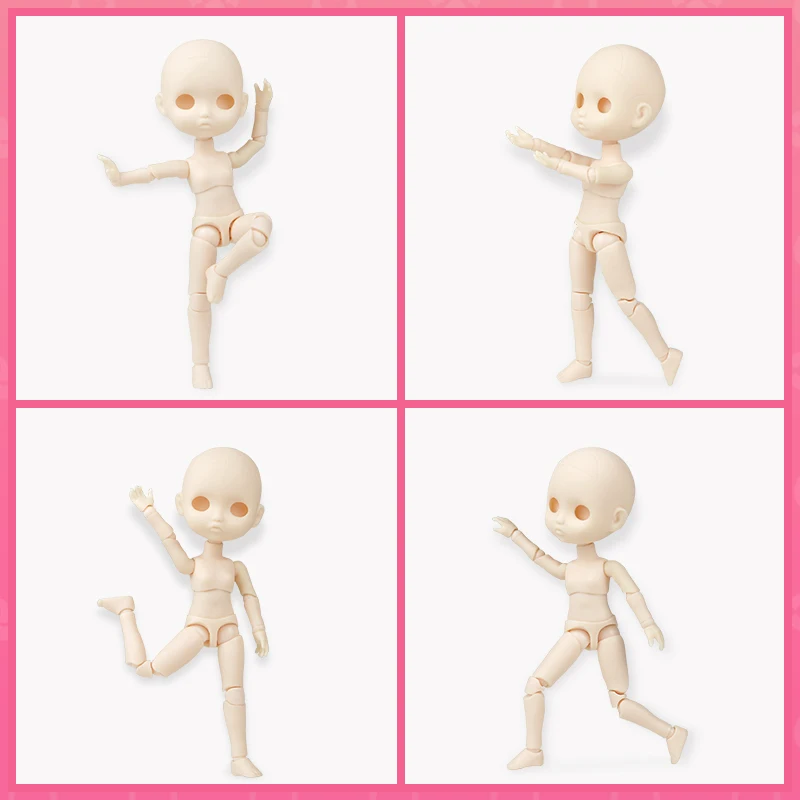 Ob11 15CM Doll Toys DOD Body suitable For GSC Head 1/12 BJD Body Spherical Joint Doll Toy Hand Set Movable Doll Accessories