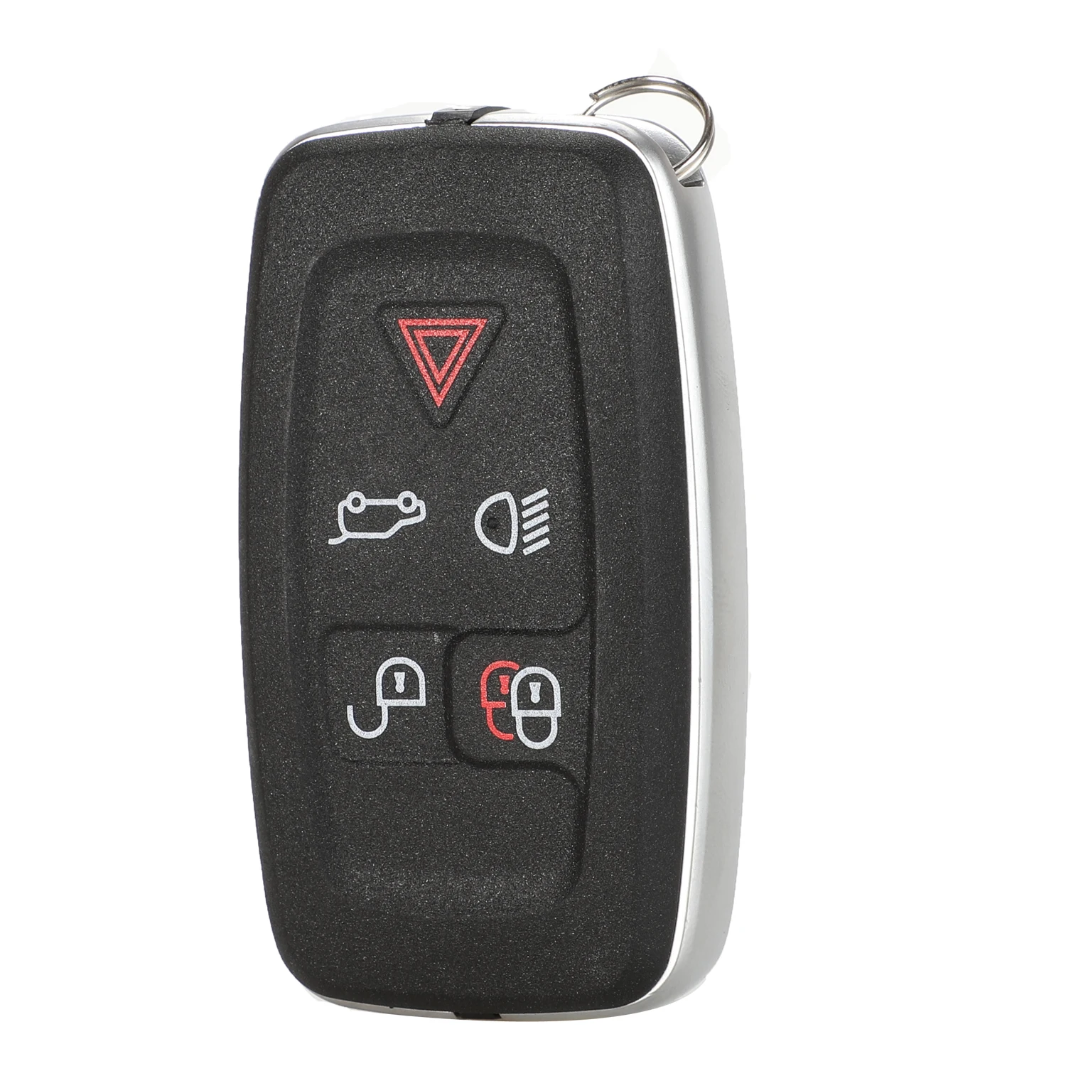 

jingyuqin 5 Button Car Key Shell For LAND ROVER RANGE ROVER SPORT LR4 Vogue 2010-2013 Remote Keychain Cover