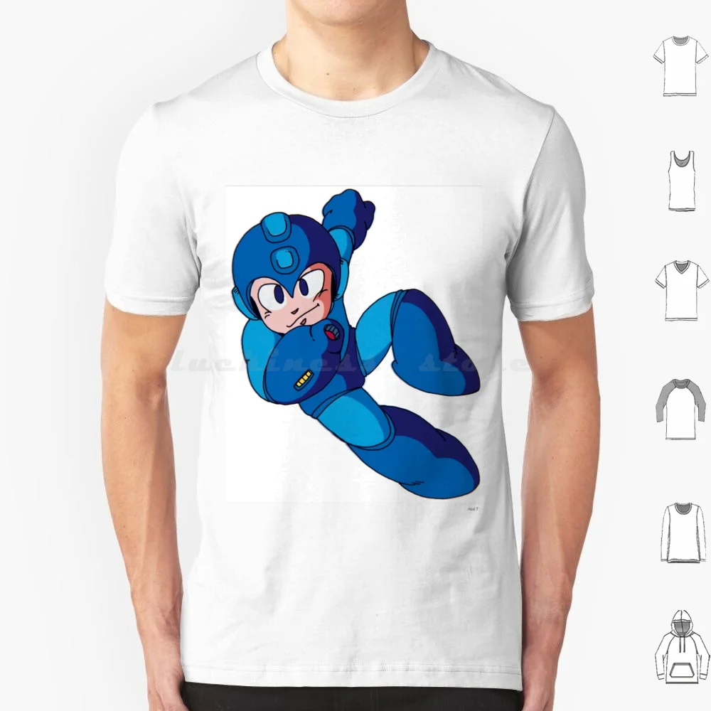 Classic Megaman T Shirt Cotton Men Women DIY Print Megaman 2 Stage Select Megaman 2 Rockman 2 Rockman Megaman Mega Man Pixelart