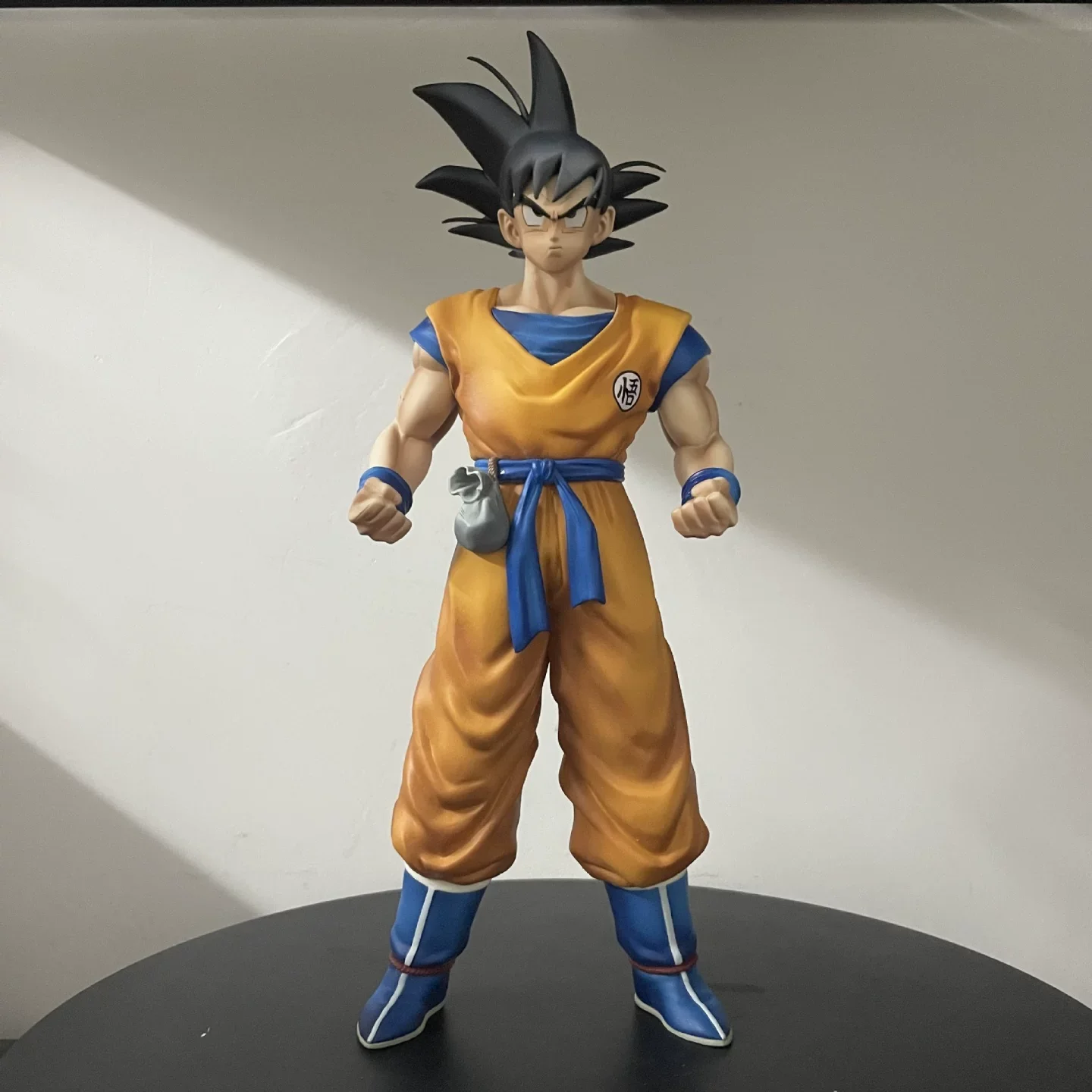 31cm Anime Dragon Ball Xian Dou Son Goku Figur Desktop-Ornament Modell Spielzeug Stehende Pose Statue PVC Sammlerstück Geschenk