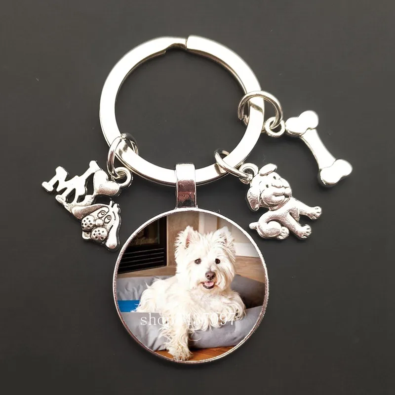 Cute animal beagle mops pies szkło cabochon pudel teddy art picture szklana kopuła ręcznie robiona biżuteria DIY breloczek