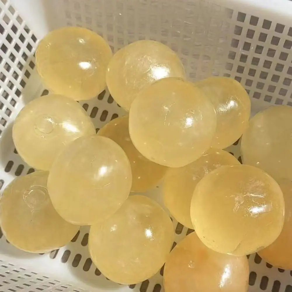 Simulazione Coniglio Sfera di cristallo TPR Sfera d'acqua solida trasparente Giocattolo per pizzicare Giocattolo creativo per pizzicare il coniglio a bolle realistiche