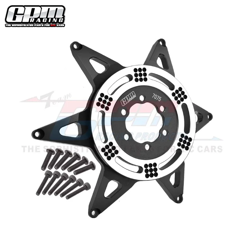 GPM Aluminum 7075 Rear Wheel Pattern Buckle LOS46003 For LOSI 1/4 Promoto-MX Motorcycle Losi Pro Motorcycle