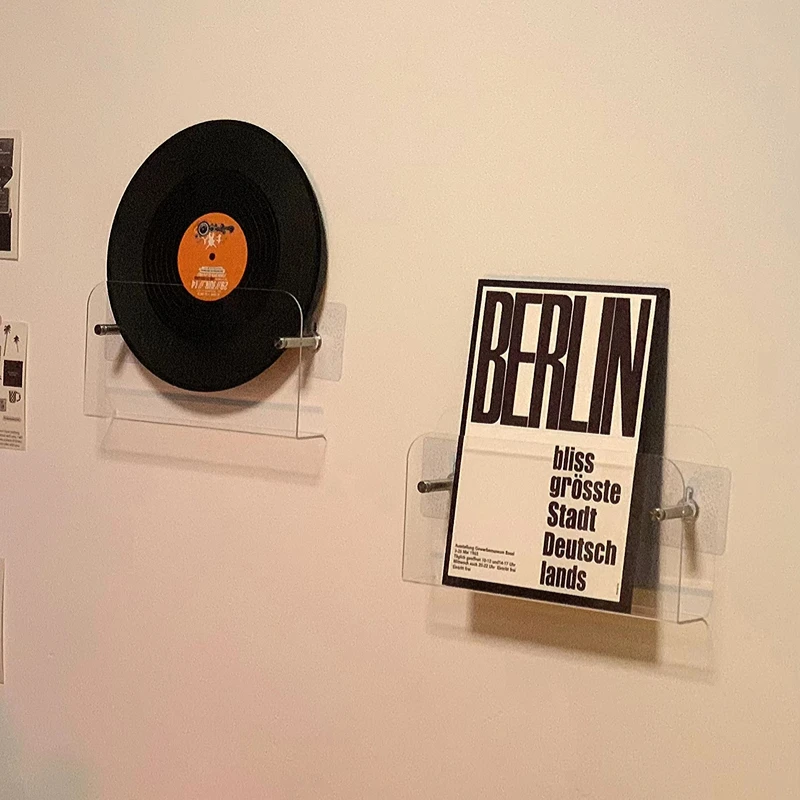 35/40/45/50cm Wall Mounted Book Storage, Children's Picture Book Transparent Display Rack, Wall Mounted Acrylic Storage Rack