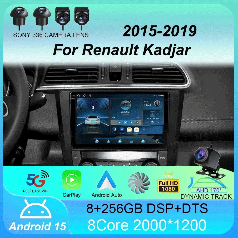 

Car Radio Android 15 Carplay Auto Multimedia Player For Renault Kadjar 2015 2016 2017 2018 2019 2din Autoradio Stereo Head Unit