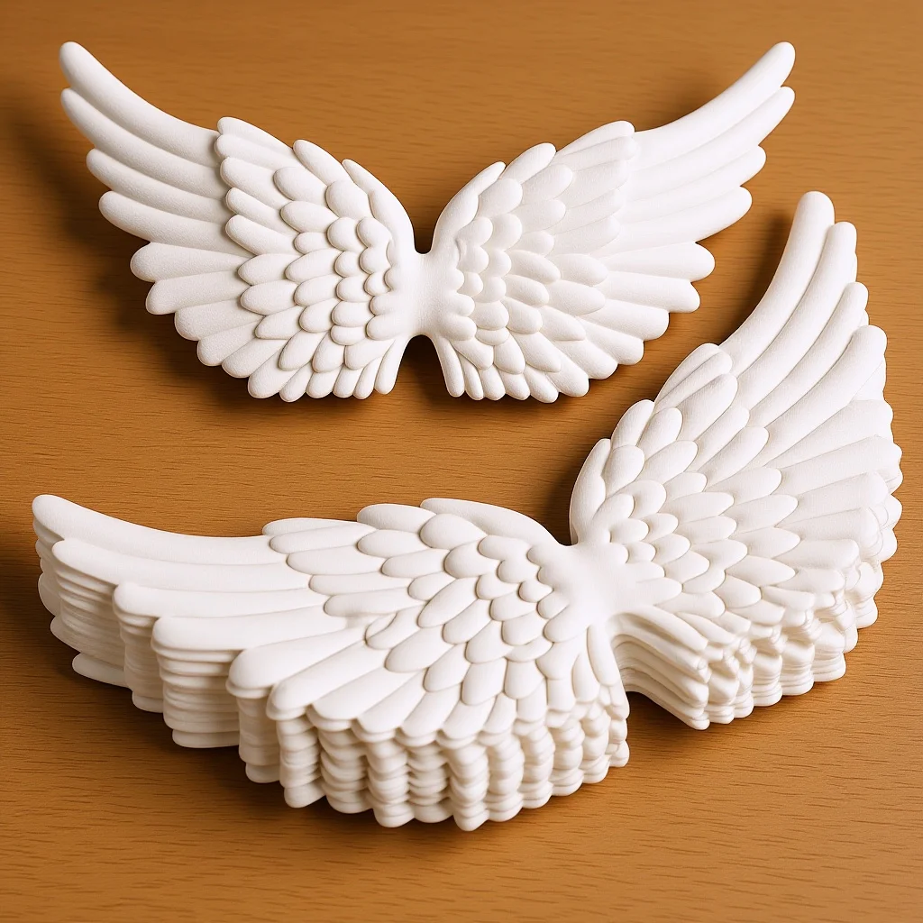 

12Pcs Mini Angel Wings Decorative Patches for DIY Crafts Sew on Clothes Bags Hats Iron on Applique Wing Decor Accessory Small