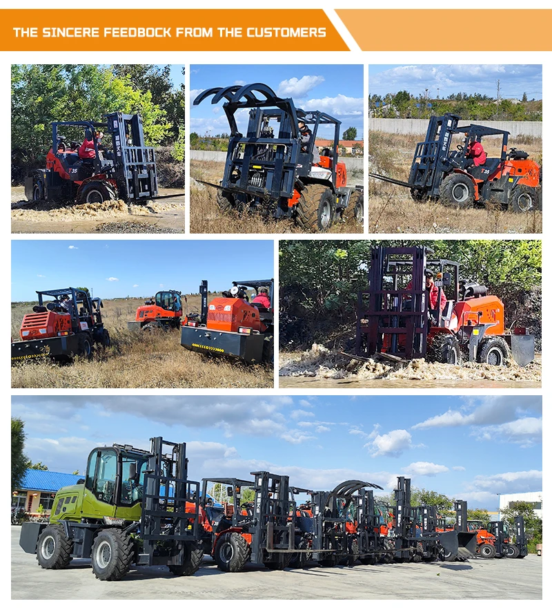 Heiß begehrter, kundenspezifischer 3-Tonnen-Offroad-Gabelstapler | Allradantrieb, 3000 kg Tragfähigkeit | Kostenlose Ersatzteile & Weltweite Lieferung – Detail 7