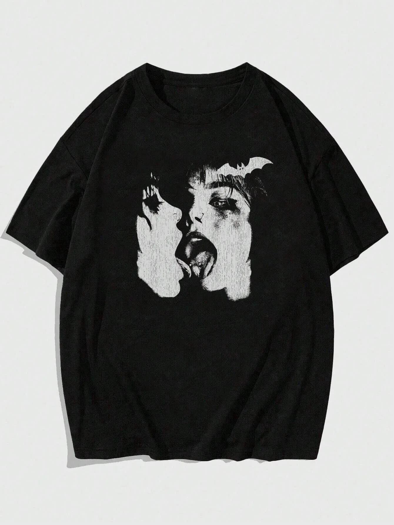 

Street Life Летняя портретная футболка с принтом для женщин и мужчин унисекс, хлопковая футболка люксового бренда, модный топ большого размера с коротким рукавом, классическая футболка