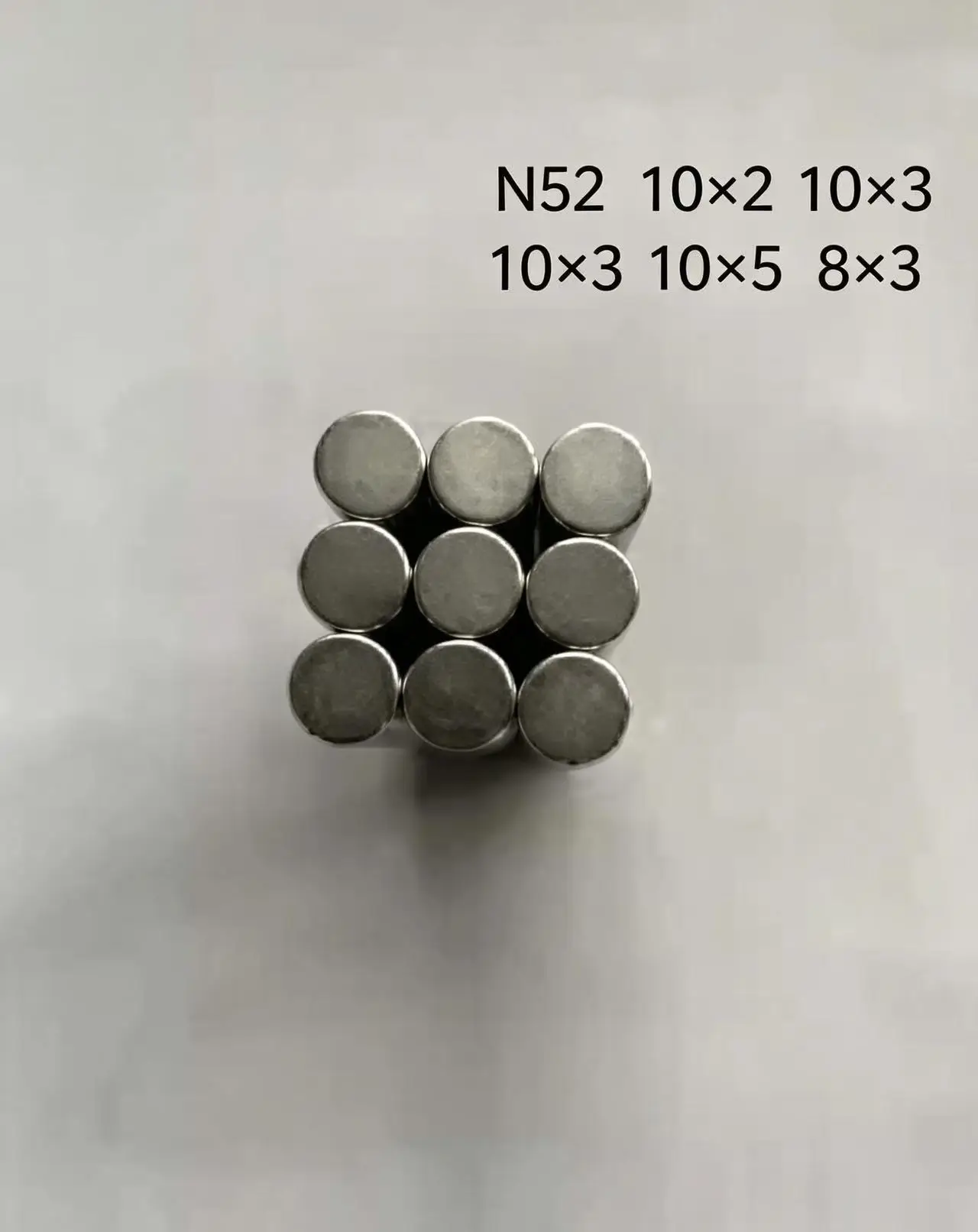N52 10x2 10x3 8x3 10x5 Strong neodymium magnets Disc 3D Printer Motor Scooter Magnetic Ebike Powerful Magnets Booster Round RING