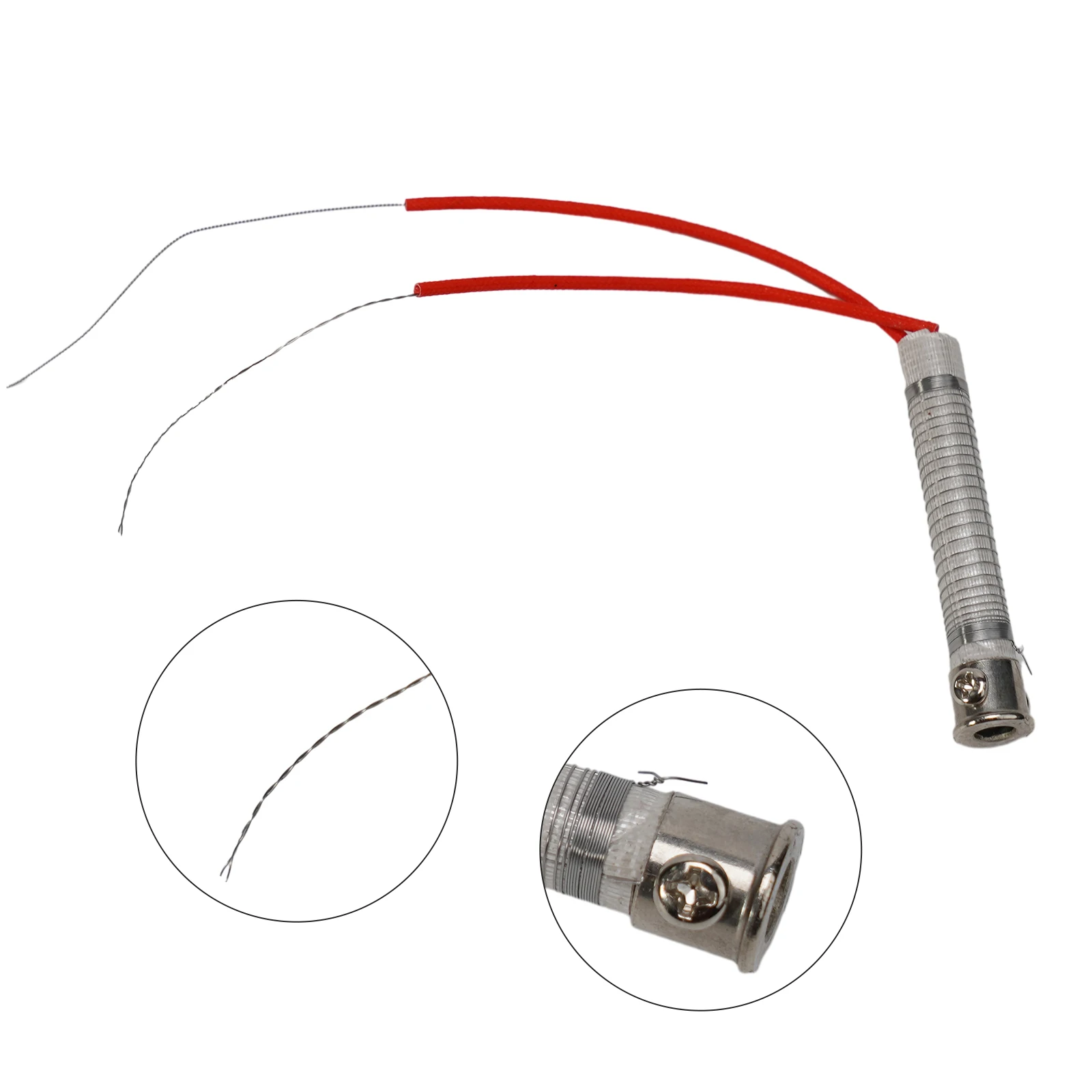 Alat solder listrik, aksesori pengelasan elemen pemanas eksternal 220V 30/40/60/80/100/150W