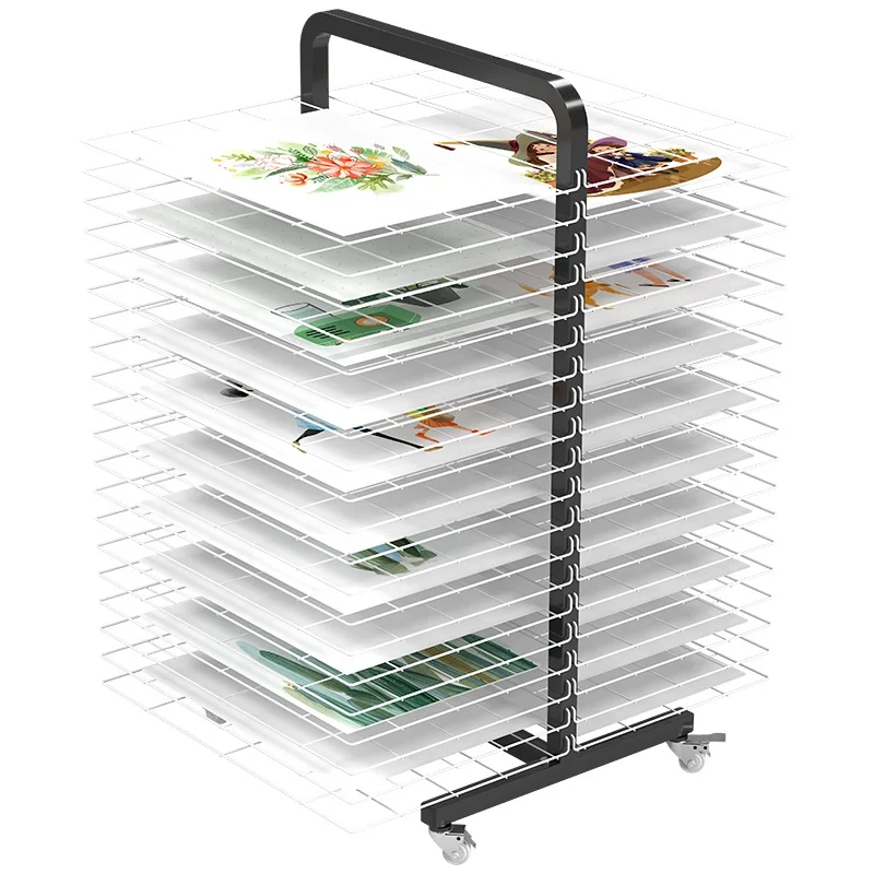 

Paper Display Stand, Retail Store, 20 Shelves, Wrapping Paper Display Rack, A4, A3, Factory Supply