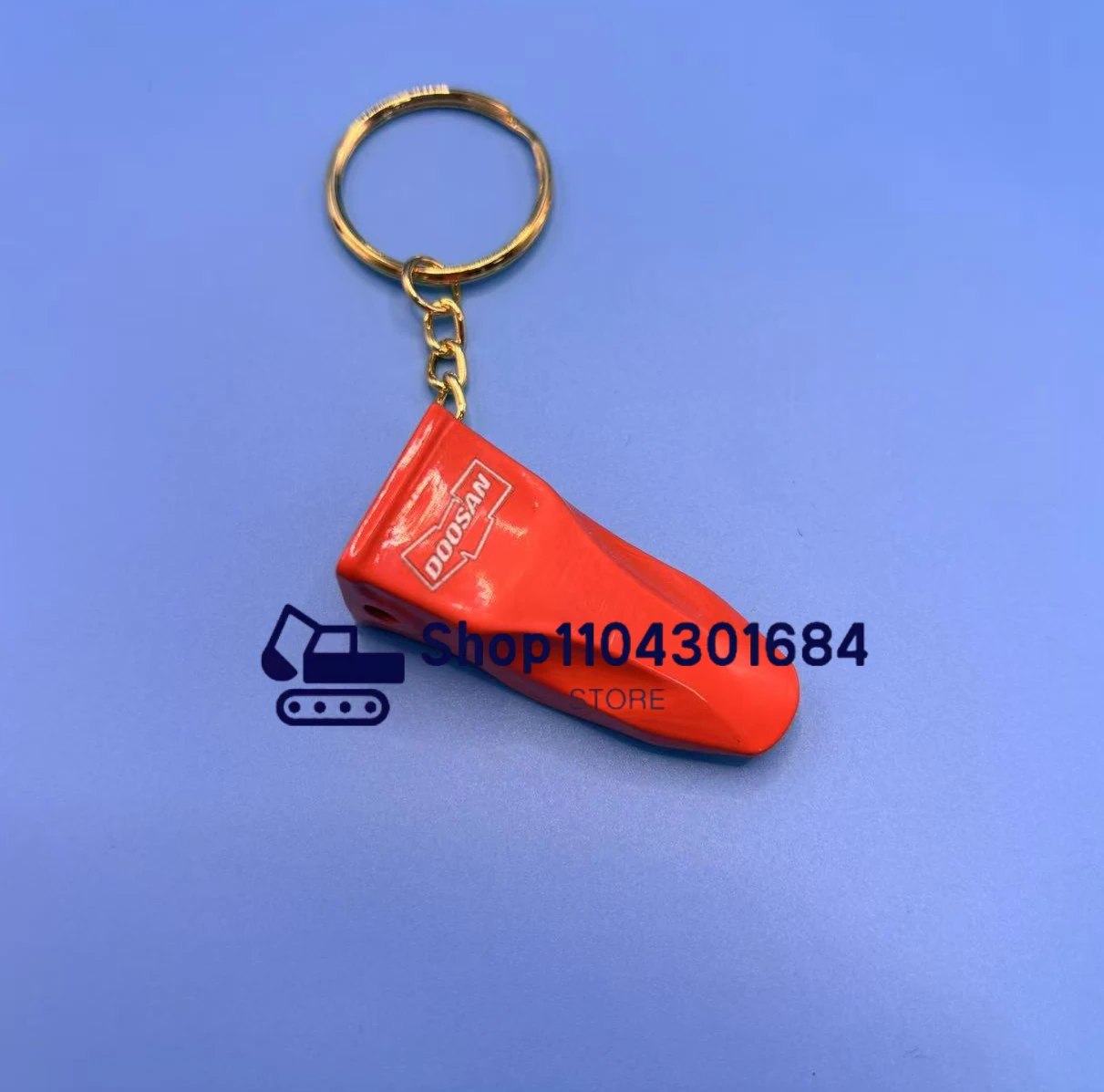 لكوماتسو كوبيلكو حفر دلو الأسنان المفاتيح سبيكة محاكاة المعادن حفر دلو المفاتيح سلسلة لوحة قلادة حديدية