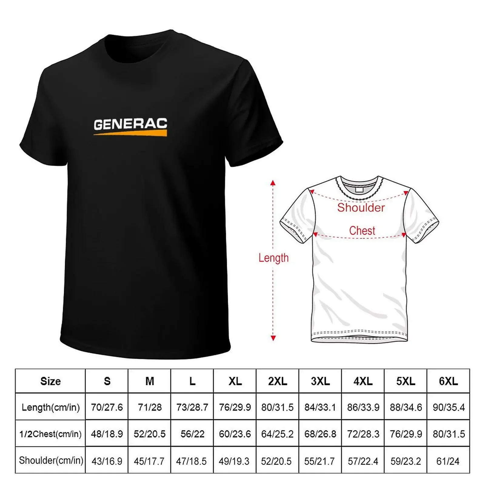 The Simple Article Generac Yellow Line Series Design T-shirt cute clothes Blouse T-shirt men