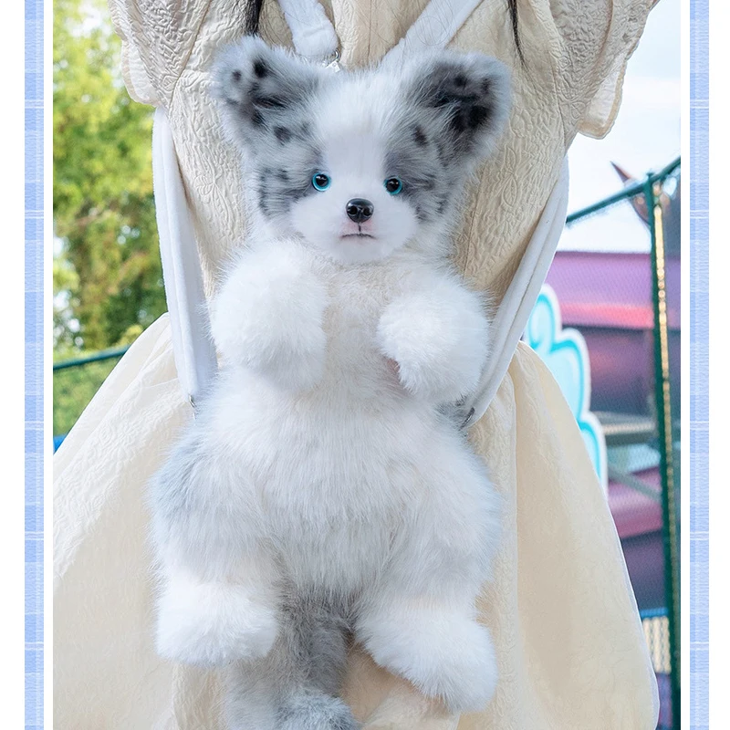 

Милый рюкзак для собак бордер-колли, кавайная школьная сумка для девочек и мальчиков, детский сад, подарок на день рождения, фестиваль