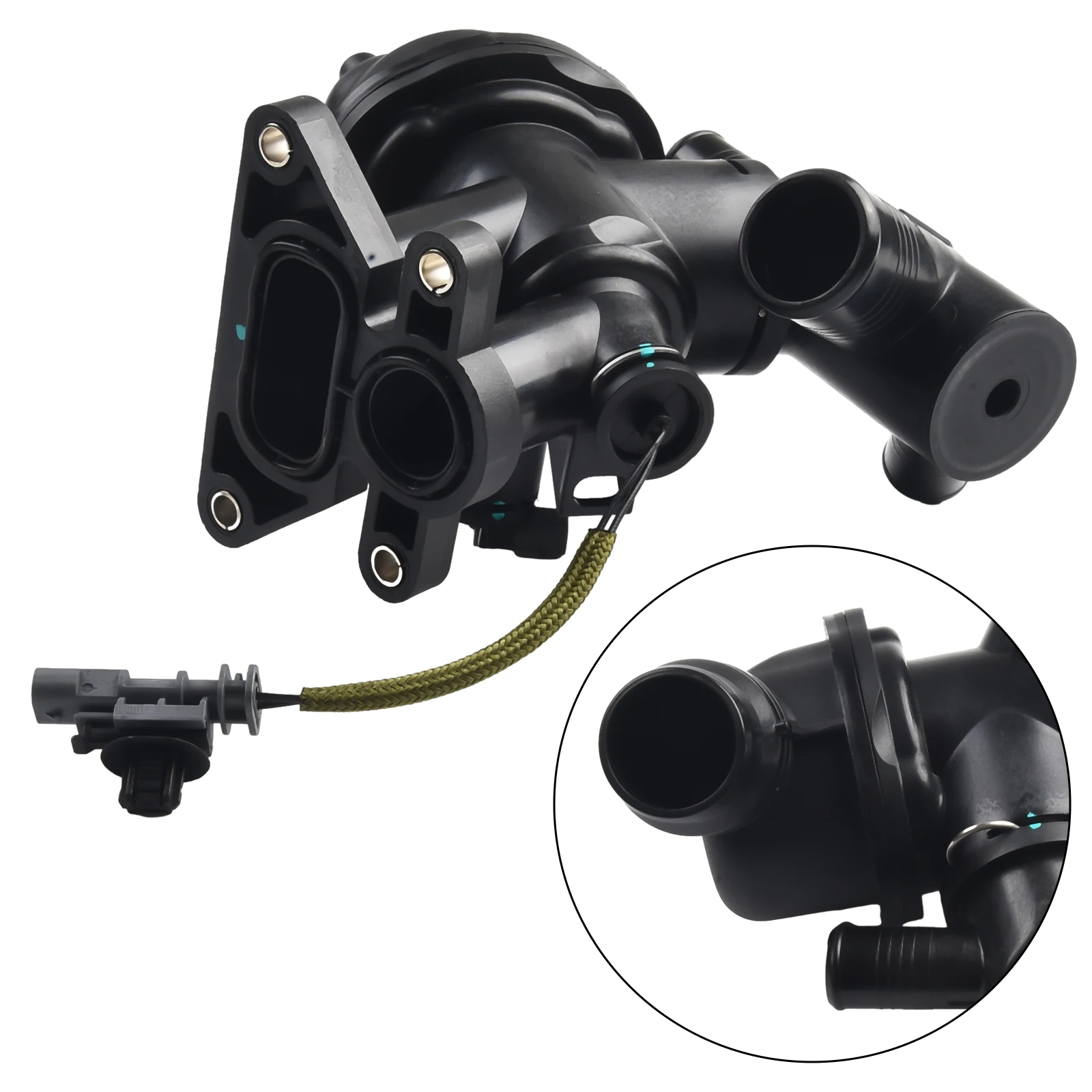 ディスカバリー スポーツ イヴォーク 2.0L ディーゼル LR105975 LR073694 用のサーモスタットハウジングで、車両のサーモスタットをアップグレードしましょう。
