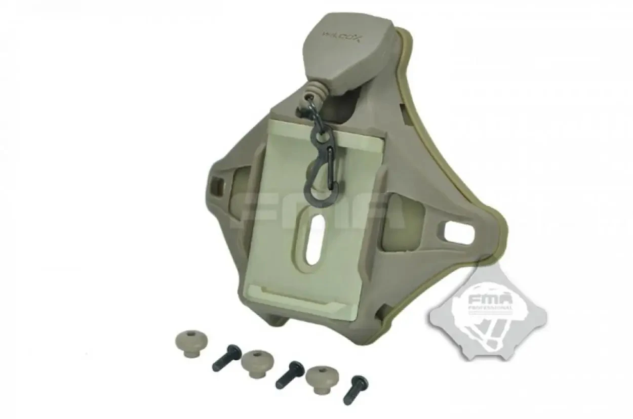 FMA  Inner Metal, L4 Series Cuttlefish Hybrid Shroud Tactical Helmet, NVG Mount Adapter Accessories