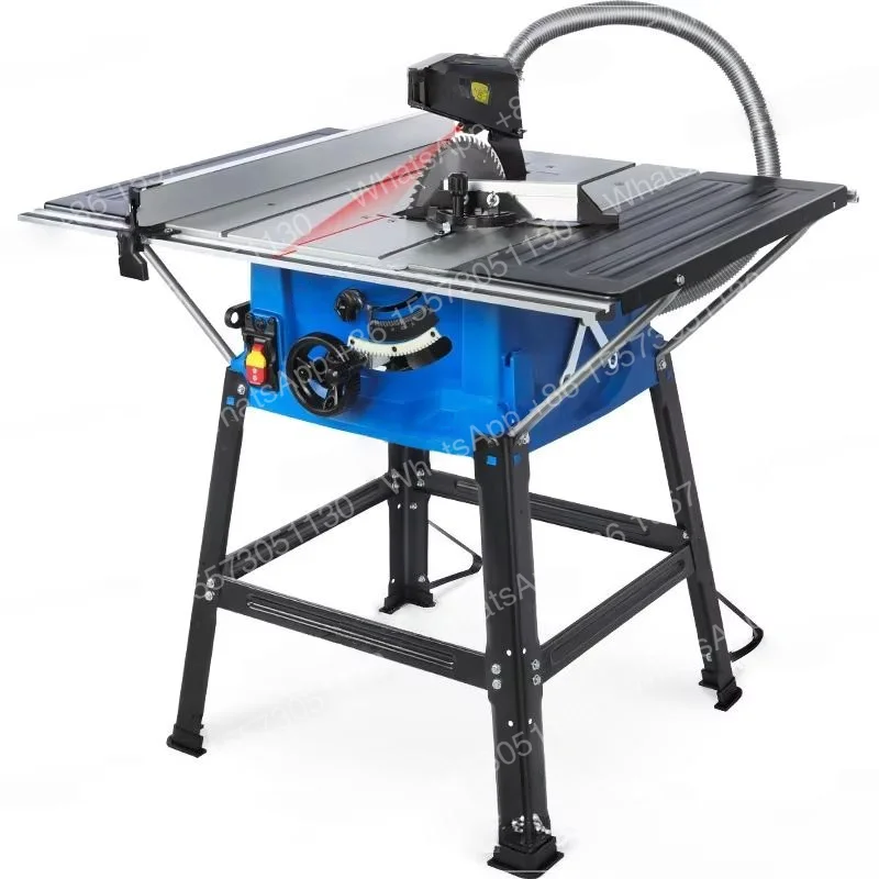 10 inch woodworking table saw high power cutting machine desktop DIY can be beveled