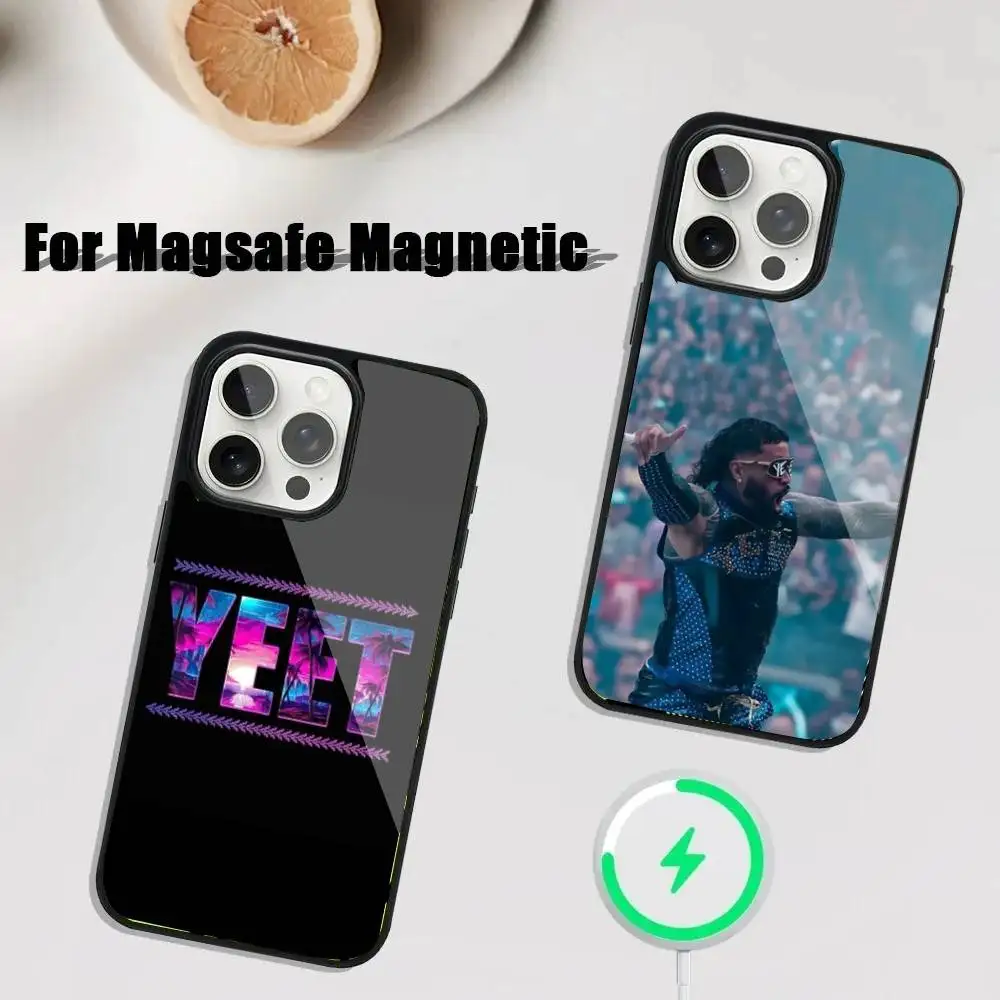 

J-Jey U-Uso YEET Phone Case For iPhone 17,16,15,14,13,12,11,Pro,Max,Plus,Mini,SE4,E Magnetic Magsafe Wireless Charging
