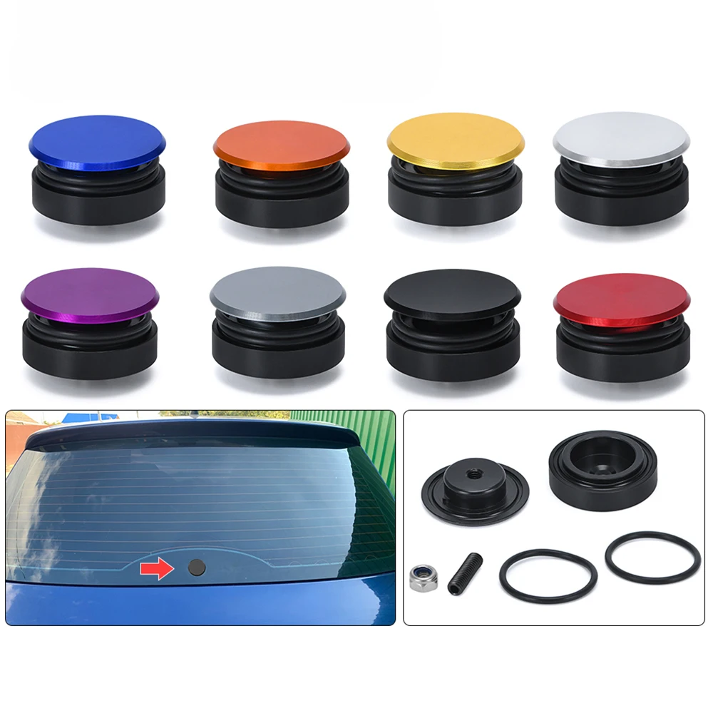 

1 Set Aluminum Car Rear Wiper Delete Kit Plug Cap for Honda Acrua Toyota Mazda Nissan Kia Universal Car Accessories