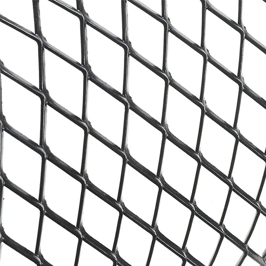 

40" x 13" Aluminum Mesh Grill Cover Car Bumper Fender Hood Vent Grille Net (Black)