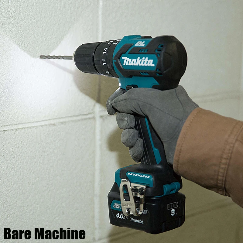 Makita HP332DZ CXT Hammer Drill Driver 12V MAX Brushless Cordless Impact Screwdriver Electric Drill 24Nm Bare Machine