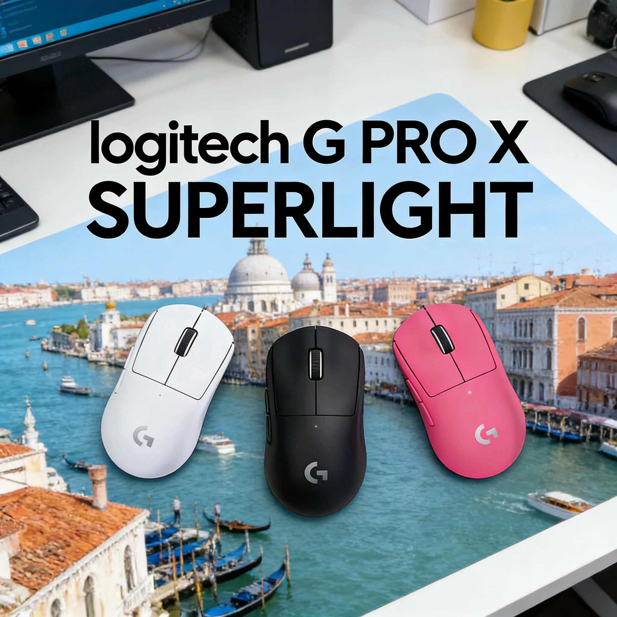 

Беспроводная игровая мышь Logitech G PRO X SUPERLIGHT 2, ультралегкая (60 г), HERO 2, 44K DPI, 8KHz+G203/G304/M221/G305/G402/M170/M220