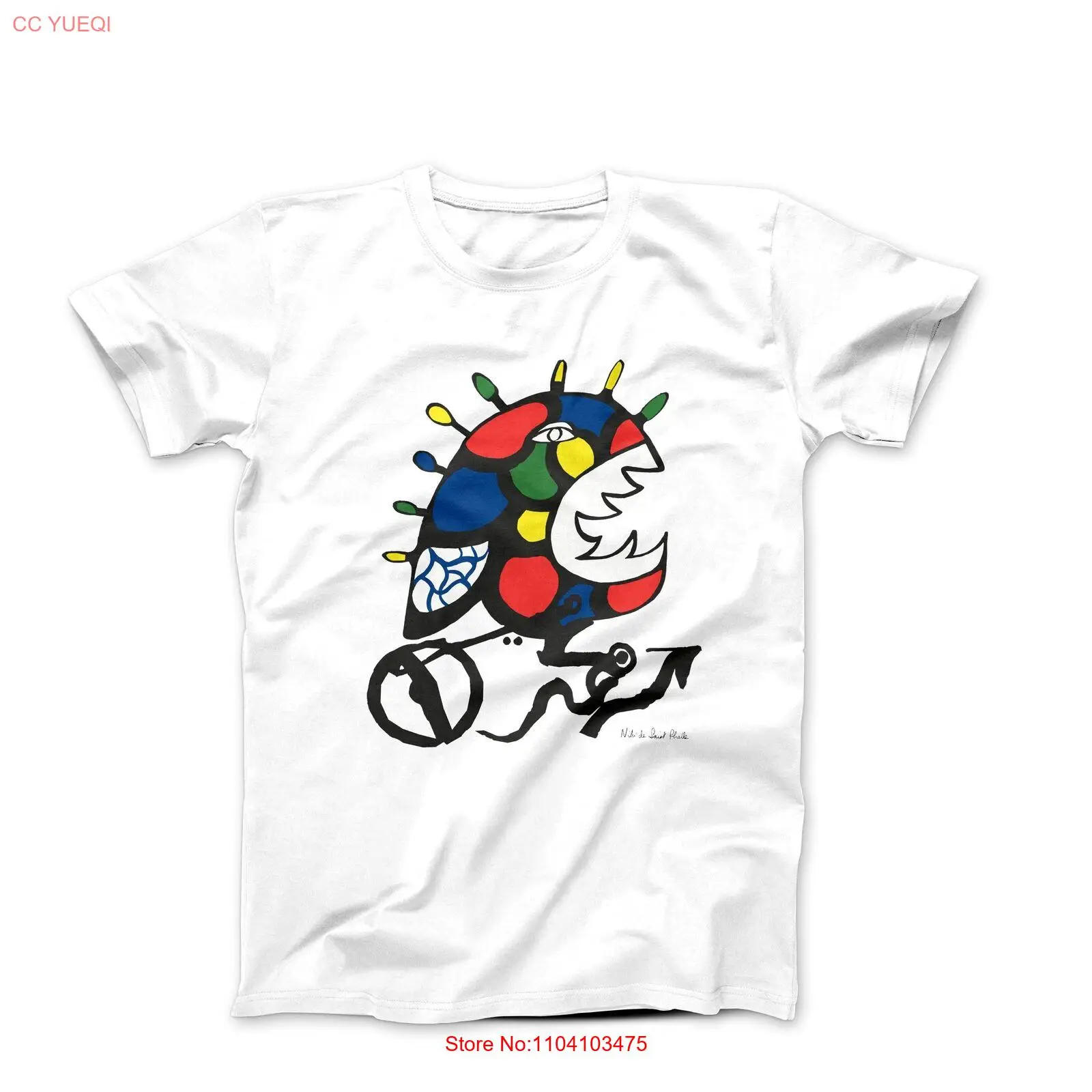 

Niki de Saint Phalle Exhibition Art (1989) T-shirt